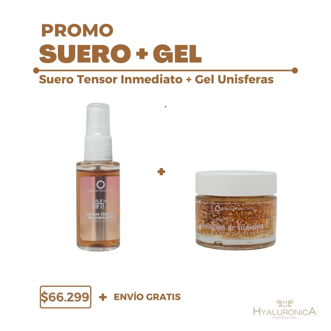 Promo: Gel Unisferas + Suero Tensor Inmediato