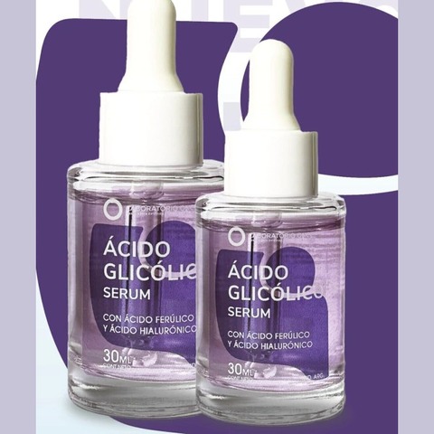 Suero Ácido Glicólico + Ferúlico e Hialurónico